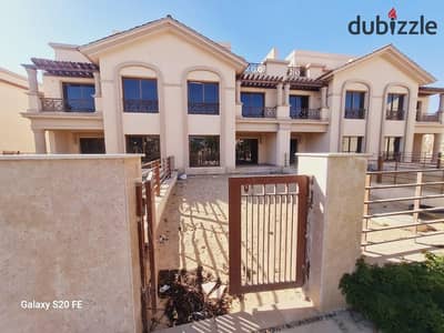 Lowest price townhouse 7.5 million for sale in Madinaty, very old booking, installments until 2033 - open view, garden, highest distinction L10.