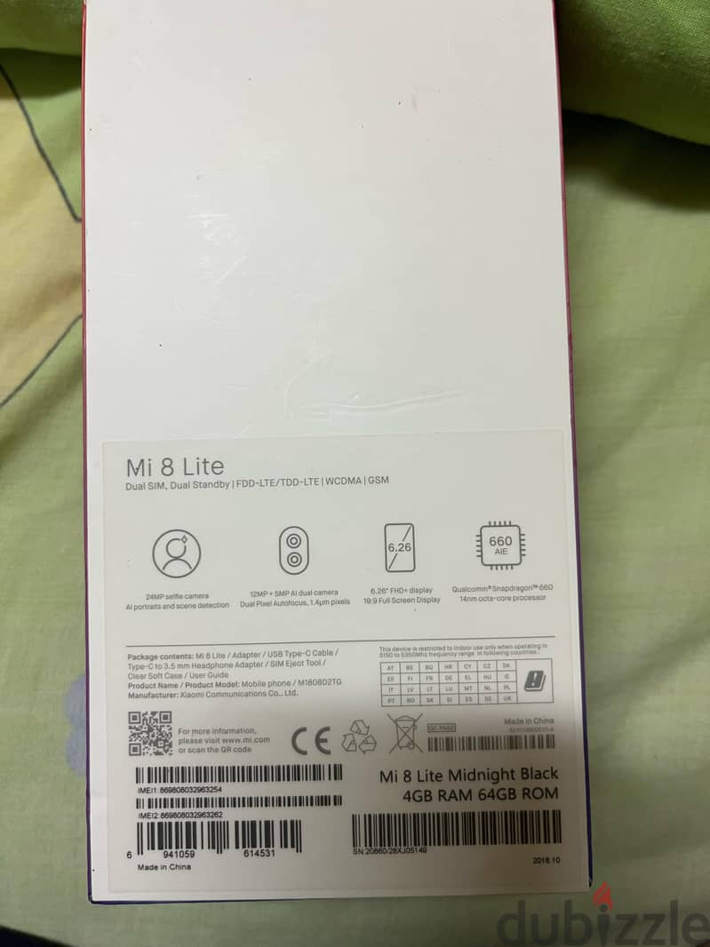 Xiaomi Mi 8 lite 5