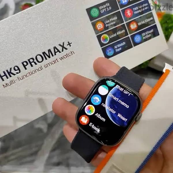 Hk9pro max plusساعه سمارت واتش 1