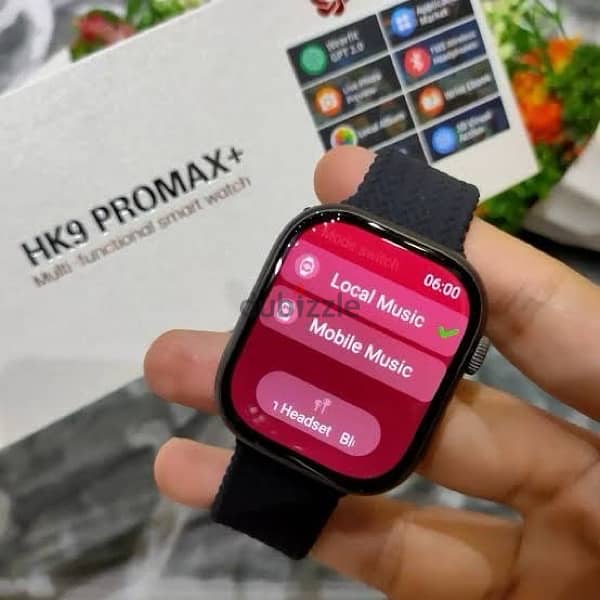 Hk9pro max plusساعه سمارت واتش 2