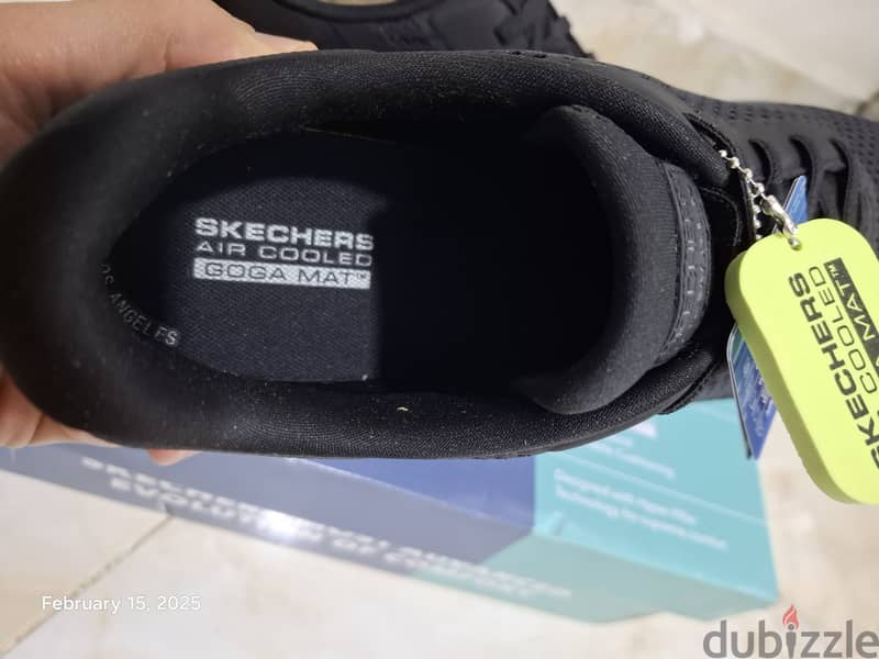 سكتشر جو ووك اخر فرجن  مقاس 46 سهل اللبس رباط شكل skechers go walk 7 4 3