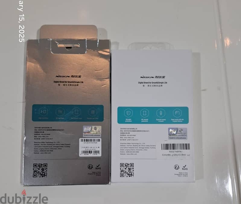 samsung a55 nillkin cover and screen جراب سامسونج 1