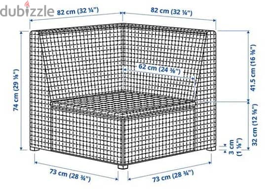 ikea garden set ( 2 couches ), Grey, without cushion 4