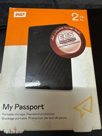 Western Digital My Passport - 2 TB Black