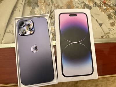 للبيع ايفون ١٤ برو ماكس مساحة  ٢٥٦ جيجا  موف iphone 14 pro max sale