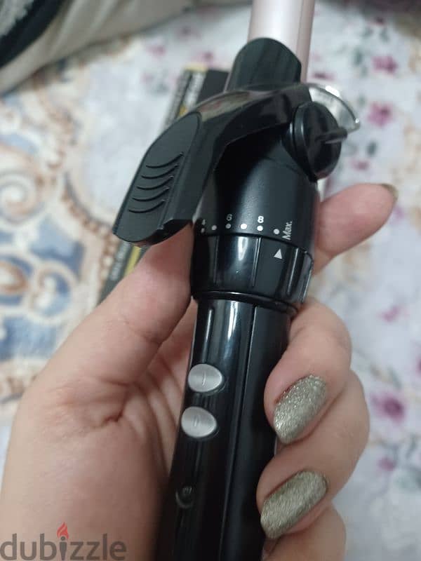 مكواة شعر كيرلي من براند babyliss بكرتونتها جربتها مره واحده فقط 2