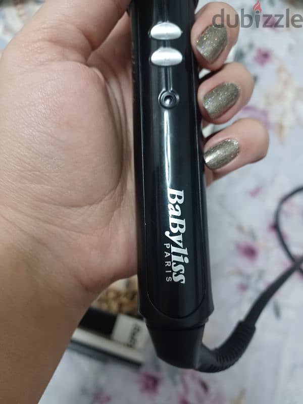 مكواة شعر كيرلي من براند babyliss بكرتونتها جربتها مره واحده فقط 3