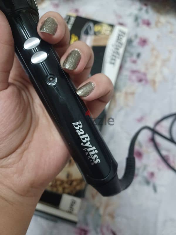 مكواة شعر كيرلي من براند babyliss بكرتونتها جربتها مره واحده فقط 4