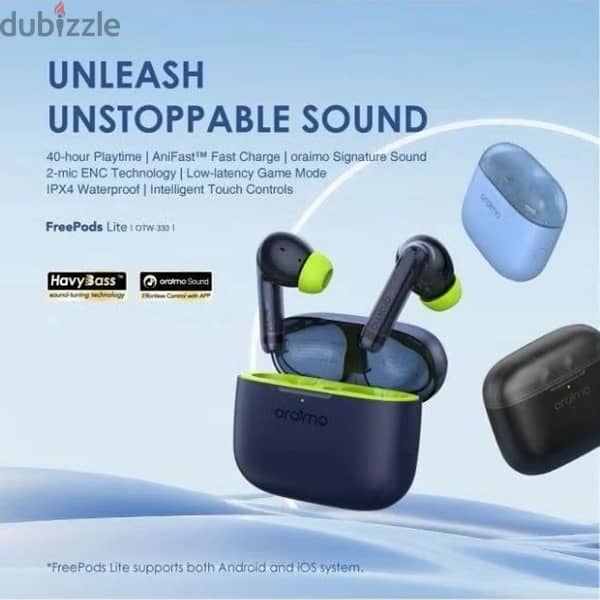 Oraimo FreePods Lite True Wireless Earbuds 1