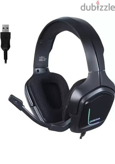 K20 USB RGB Gaming headphone-headset -سماعه جيمنج