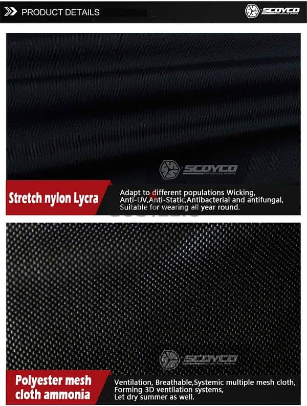 ORGINAL SCOYCO Motorcycle PROTECTION 4