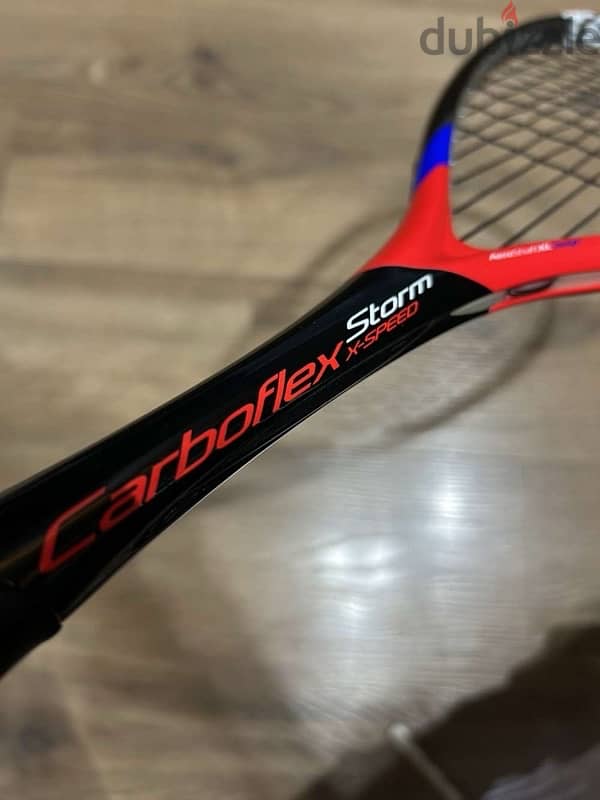 squash racket tecnifibre carboflex storm xdashspeed 8