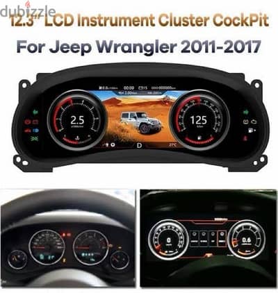 digital dashboard for jeep wrangler