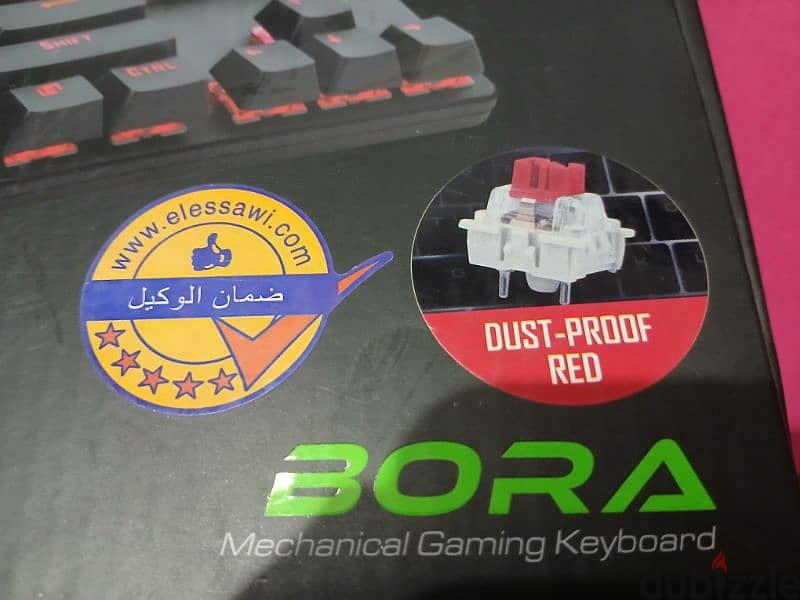 Gaming Keyboard mechanical, T-DAGGER red switch 1