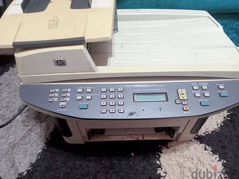 printer HP scanner fax  استعمال خفيف ممتازه جدا بحاله الزيرو 0