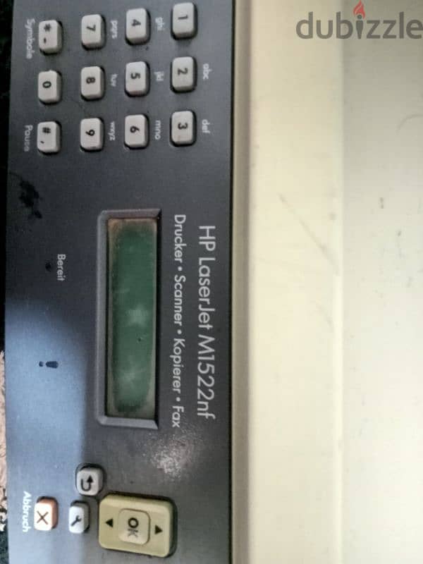 printer HP scanner fax  استعمال خفيف ممتازه جدا بحاله الزيرو 2