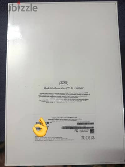 Sealed  IPAD 9 Gen 64 GB Cellular (SIM Card) New