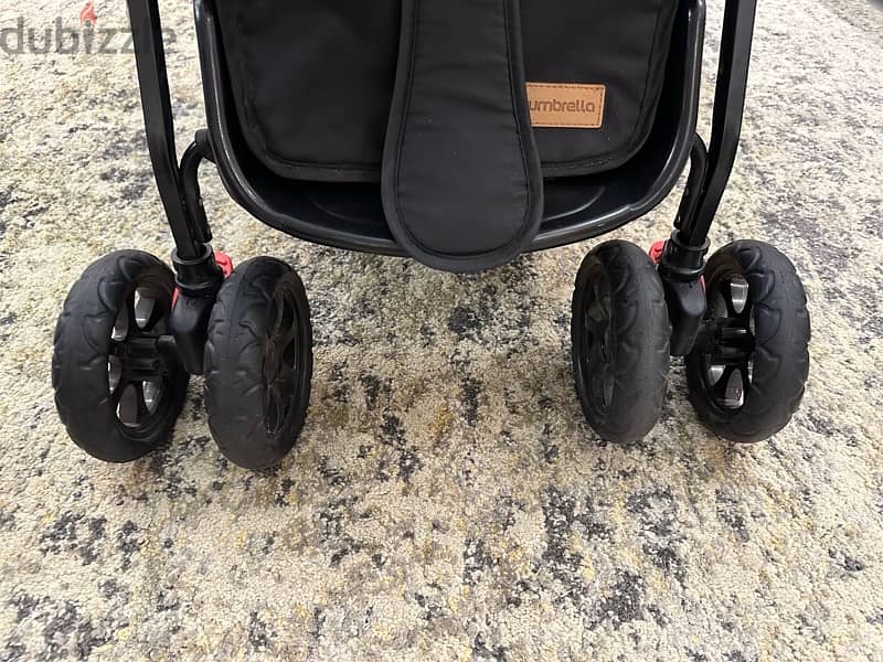 twins stroller -  عربية اطفال توأم umbrella 2