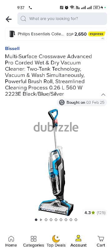 bessil Crosswave vacuum cleaner 2