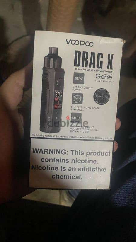 فيب دراج اكس كسر زيرو | Vape Drag X 1