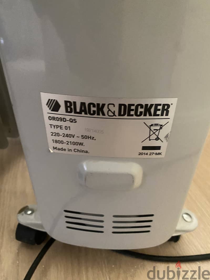 ٣ دفاية دفايه زيت. Black and decker 2.1 Thermex 6