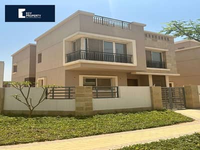 Villa with the price of apartment 0%Down Payment over 12 years front Of Cairo Airport In Taj city -New Cairo.