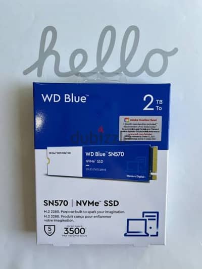 Western Digital 2TB WD Blue SN570 NVMe