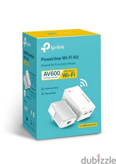 TP-LINK AV600 powerline adapter + wifi Access point