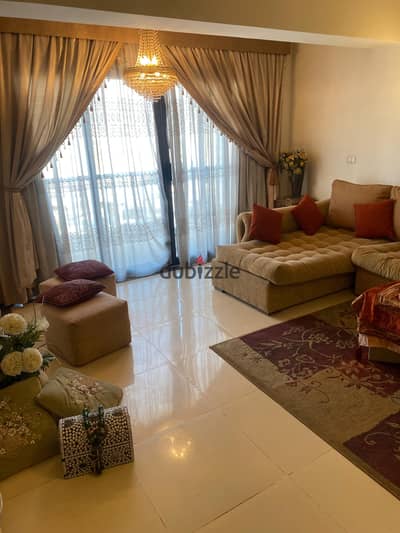 furnishd duplex 2 rooms for rent in porto new cairo