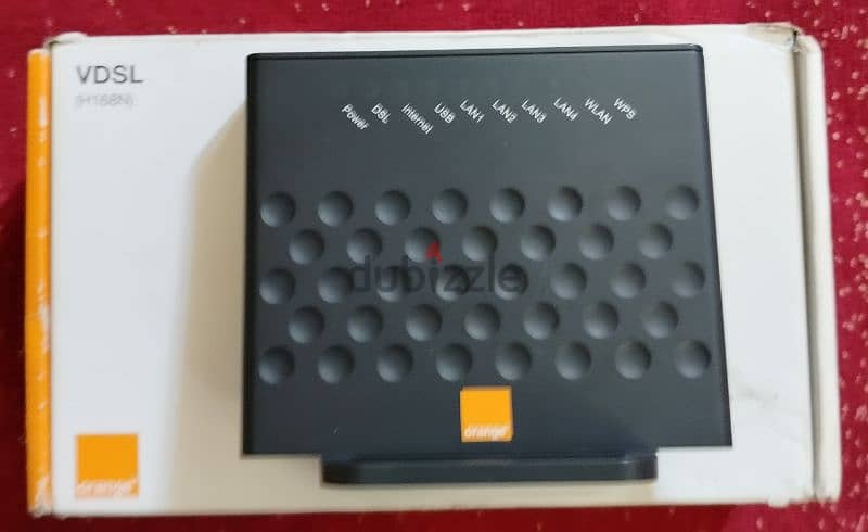 راوتر اورانج  Orange VDSL ZTE h168n  السرعات العالية بعلبتة 0