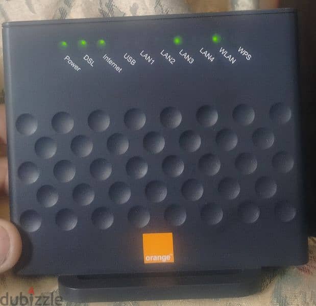 راوتر اورانج  Orange VDSL ZTE h168n  السرعات العالية بعلبتة 2