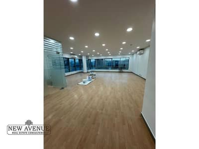 Finished Office & Ac for rent in 90th South direct New Cairo