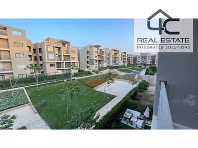 Apartment 130 m 2 bedroom fully finished view land scape for sale with down payment and instalment in fifth square compound new cairo