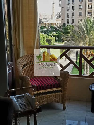 For sale in Al-Rehab, an apartment of 90m with a garden view at an excellent price