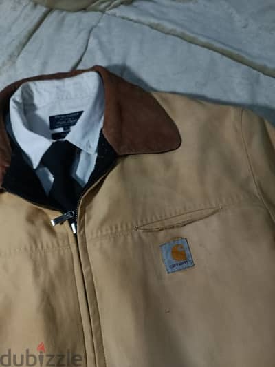 carhartt jacket double face