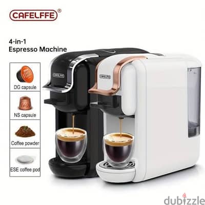 Espresso Coffee Machine 4in1