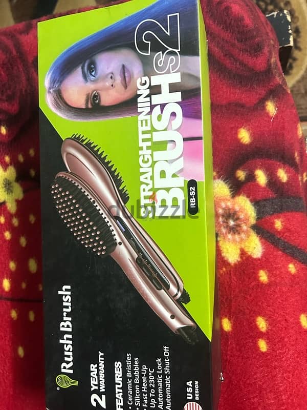 فرشاة شعر rush brush s2 rose gold 2