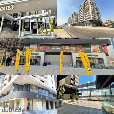 Immediate delivery shop, golden investment opportunity in front of the Saudi German Hospital, for sale in installments with a return on investment!