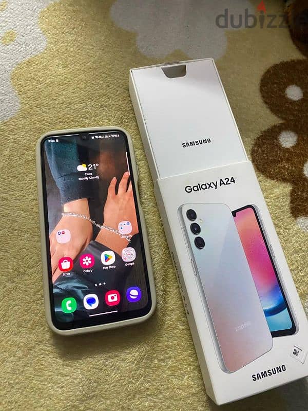 Samsung a24 128/8  للبدل 0