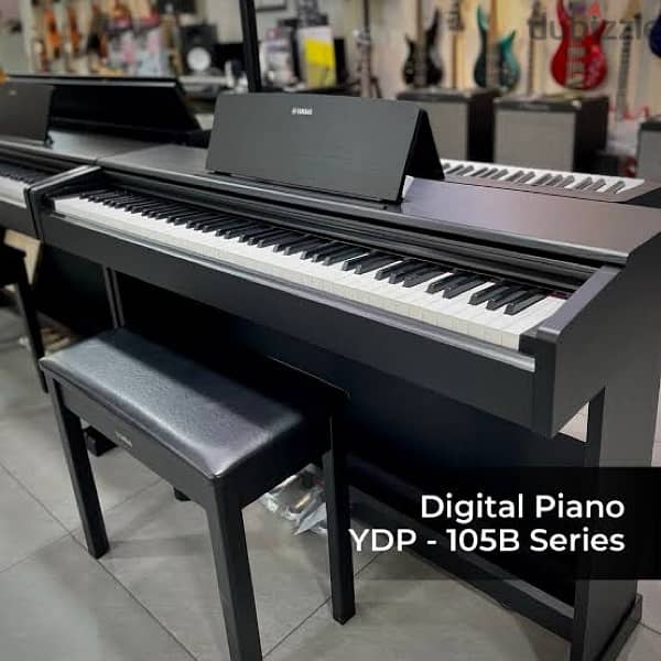 Digital Piano Yamaha YDP 105B ديجيتال بيانو ياماها 2