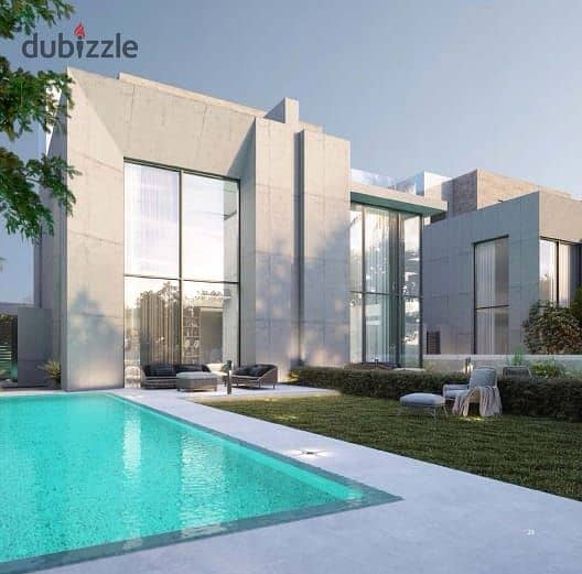 For resale Twin villa with a private pool in Sheikh Zayed, located in Al Karma, in installments 0