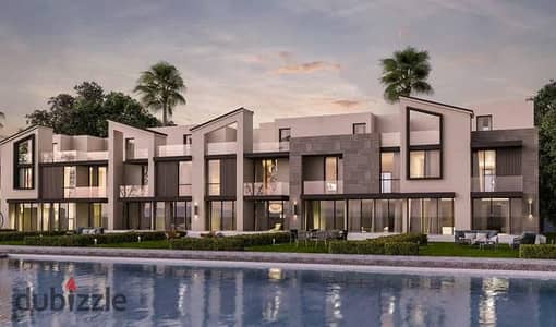 Town villa for sale in Kiva Sabbour Compound, first phase, view and landscape,  with installments