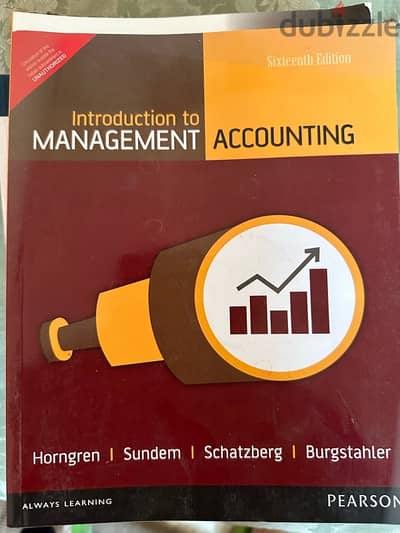 Introduction to Management Accounting (16th Edition)