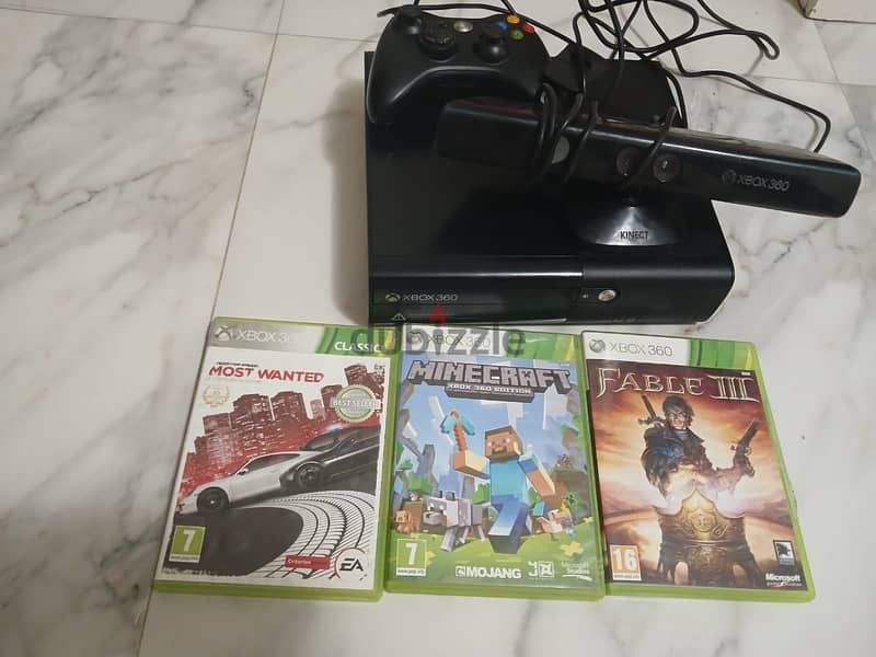 Xbox 360 معاه دراع و 3CD 1