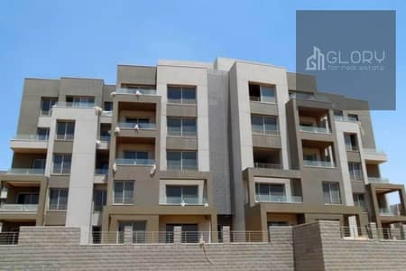 Apartment with garden fully finished for sale 172m in palm hills new cairo phase cleo ready to move with installments