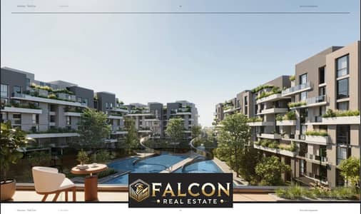 2 br  apartment near 90th Street and AUC, and near the Middle Ring Road and Sokhna Road, wall by wall with Mountain View ICity in Telal East Com