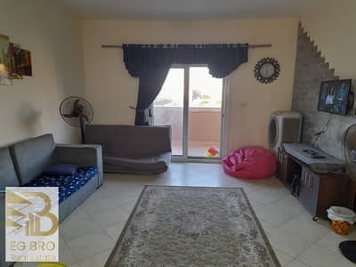 Duplex chalet for sale in Hayat Village, Ain Sokhna, next to Mont View 1 and Blue Bay Asia