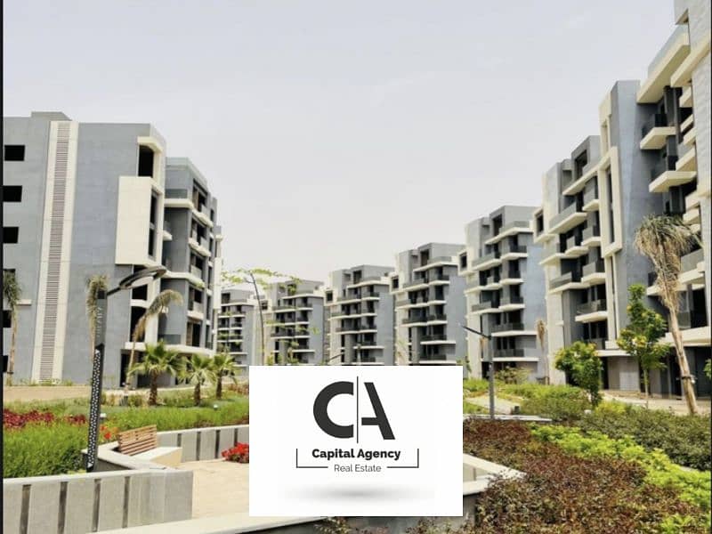 Ready to move Apartment for sale 180 meters with a 5% down payment, in the new phase of Sun Capital | In the heart of October | and equal insta 0