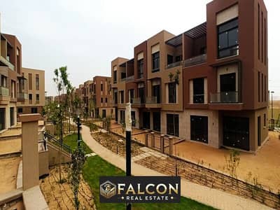 200 sqm apartment with private garden for sale without down payment and 10 years installments in Fifth Settlement, Telal East Compound, next to Palm H