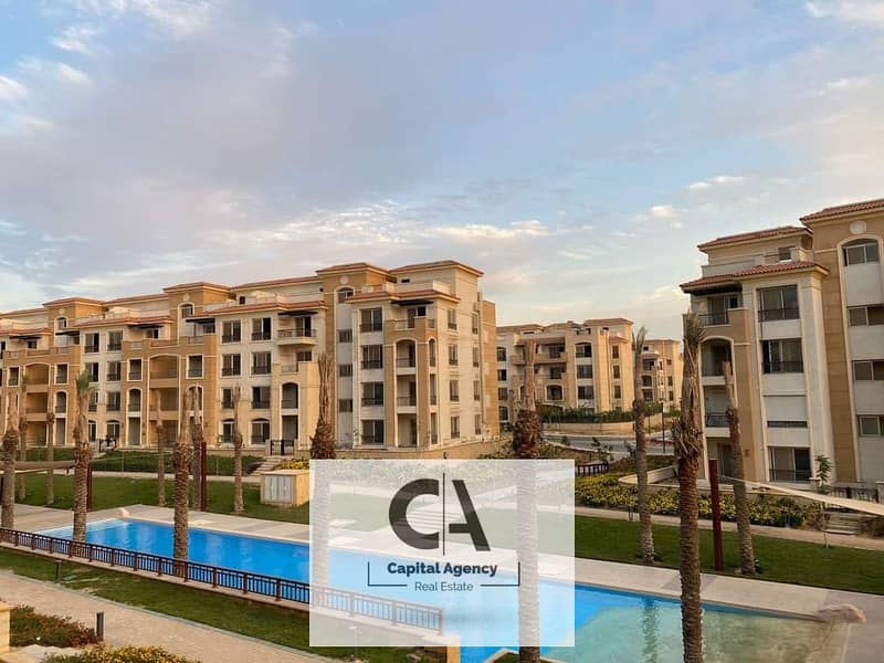 Apartment for immediate delivery in the Fifth Settlement, with a landscape view in the heart of New Cairo - Stone Residence 0